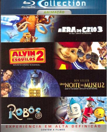 ICE AGE 3 / ALVIN & THE CHIP 2 / NIGHT AT THE -ERA DO GELO 3 / ALVIN & OS ESQUILOS 2 / UMA NO