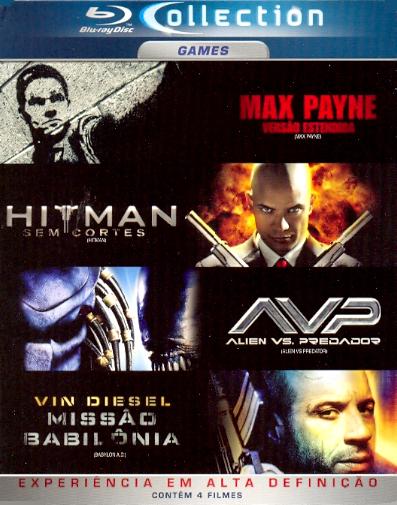 MAX PAYNE / HITMAN / ALIEN VS PREDATOR / BAB-MAX PAYNE / HITMAN / ALIEN VS PREDADOR / MIS