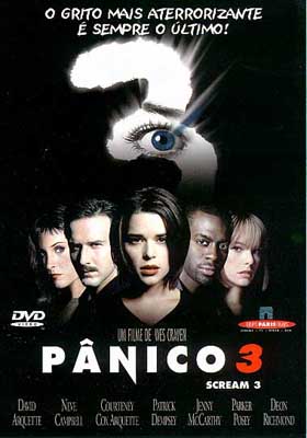 PANICO 3 - SCREAM 3 (WES CRAVEN) (2000)-DAVID ARQUETTE / NEVE CAMPBELL / COURTNEY COX