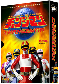 DENGEKI SENTAI CHANGEMAN VOL 1 (5PC)-CHANGEMAN: ESQUADRAO RELAMPAGO VOL 1 (5PC)
