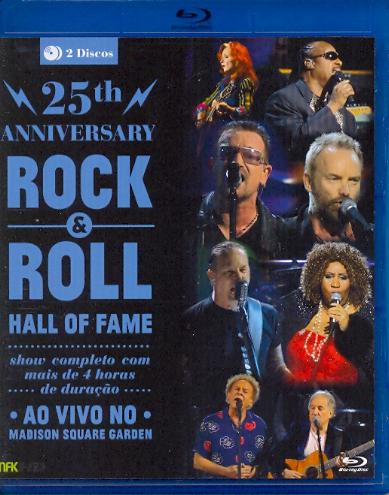 25TH ANNIVERSARY ROCK & ROLL HALL OF FAME (2PC)-JERRY LEE LEWIS / STEVIE WONDER / SIMON & GARF