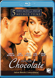 CHOCOLATE - CHOCOLAT (LASSE HALLSTROM) (2000)-JULIETTE BINOCHE / JUDI DENCH / JOHNNY DEPP /