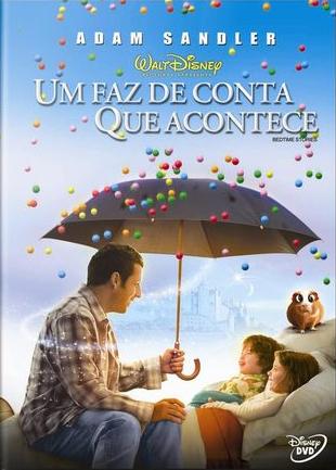 UM FAZ DE CONTA QUE ACONTECE - BEDTIME STORIES (20-ADAM SANDLER / GUY PEARCE / COURTENEY COX / 