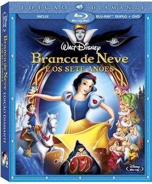 SNOW WHITE & THE SEVEN DWARFS (BLU RAY 2PC + DVD)-BRANCA DE NEVE & OS 7 ANOES (DISNEY) (BLU RAY 2PC