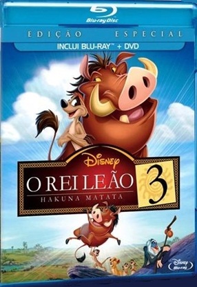 LION KING 1 1 / 2 (BLU RAY+DVD) (BRADLEY RAYMOND-REI LEAO 3: HAKUNA MATATA (BLU RAY+DVD) (2004)