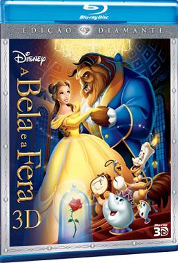 BELA & A FERA - BEAUTY & THE BEAST (BLU RAY 3D)-PAIGE O HARA / ROBBY BENSON