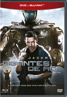 GIGANTES DE ACO - REAL STEEL (DVD+BLU RAY) (2011)-HUGH JACKMAN / EVANGELINE LILLY
