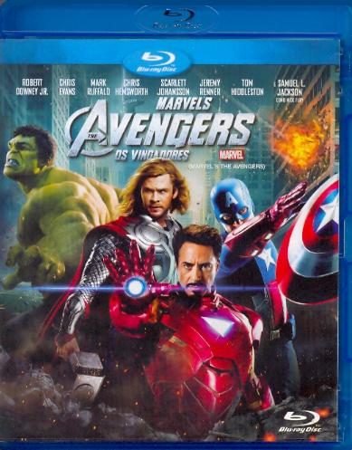 VINGADORES - MARVEL S THE AVENGERS (2012) (BLU RAY-ROBERT DOWNEY JR / CHRIS EVANS / MARK RUFFALO