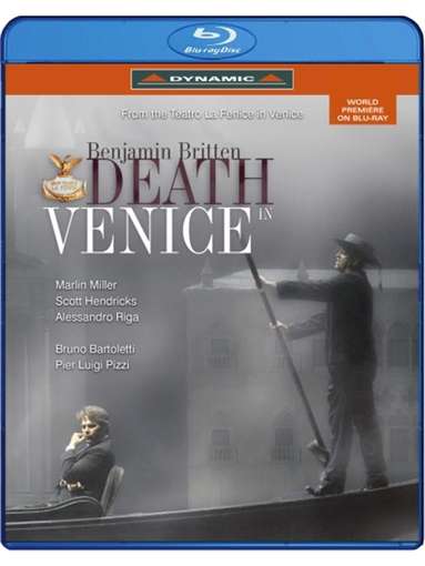 DEATH IN VENICE-BRITTEN / PIZZI / MILLER / RIGA / 