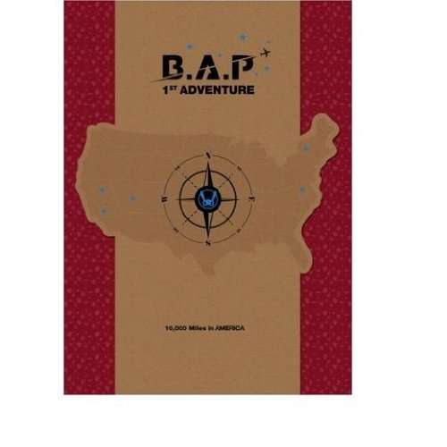 B.A.P 1ST ADVENTURE: 10,000 MILES IN AMERICA (2PC)-B.A.P