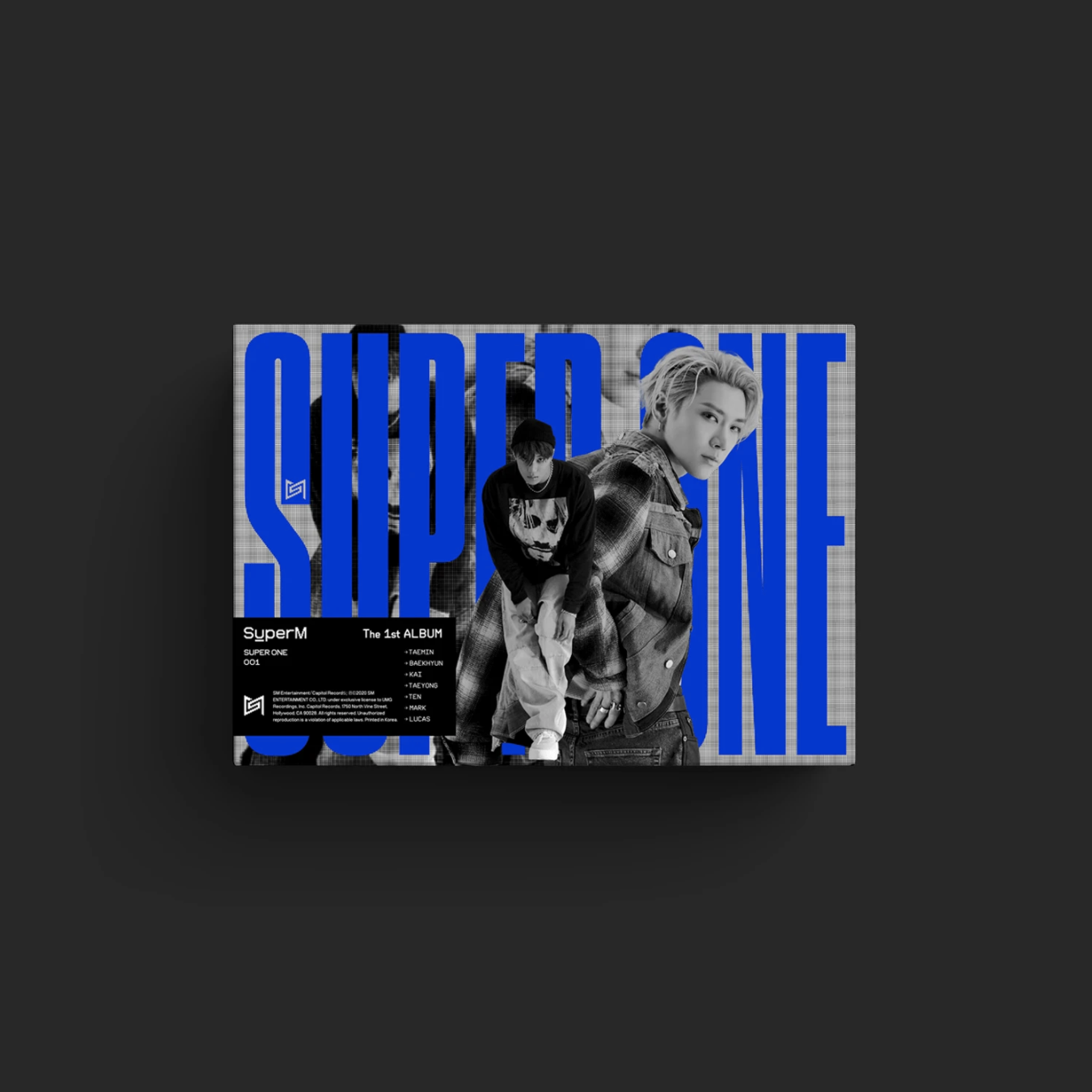 SUPERM THE 1ST ALBUM 'SUPER ONE' [UNIT C VER.]-SUPERM