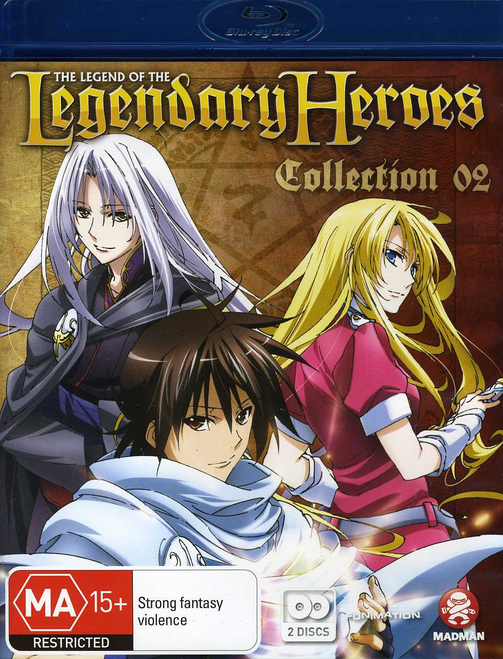 LEGEND OF THE LEGENDARY HEROES COLLECTION 2 (BLU-R-LEGEND OF THE LEGENDARY HEROES COLLECTION 2 (2PC)