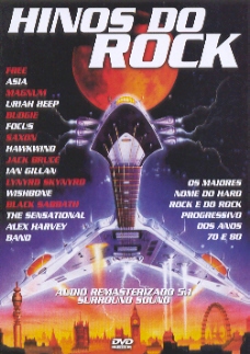 HINOS DO ROCK - ROCK ANTHEMS-SAXON / ASIA / FOCUS / FREE / WISHBONE / 