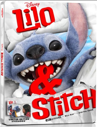 Lançamento DVD - LILO & STITCH (2025) (4K) (LTD) (STBK) (WBR) (DIG)