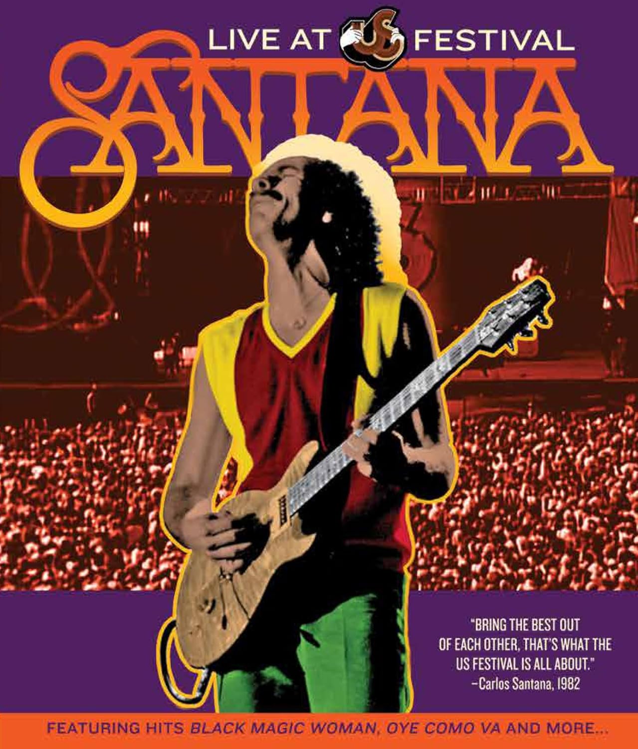 Lançamento DVD - SANTANA: LIVE AT THE US FESTIVAL / (DHD)